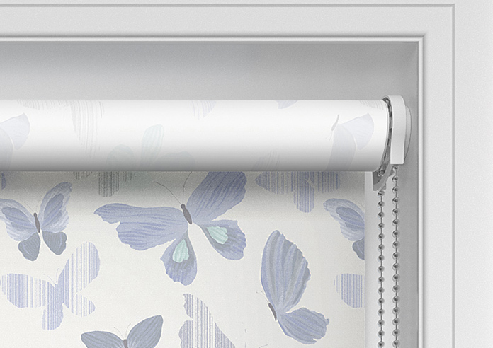 Butterfly, Pastel Blue - Twist&Fit Roller Blind - Image 11